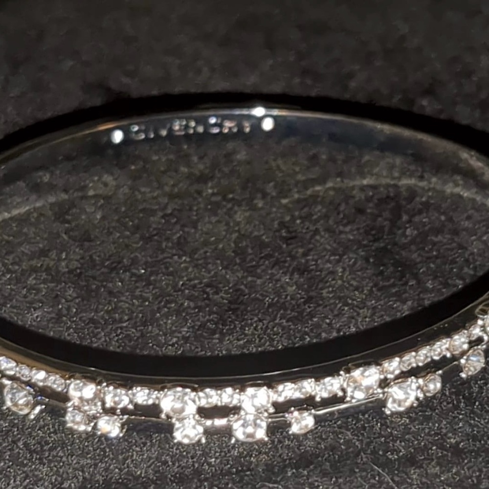 Elegant Silver Diamond Bracelet